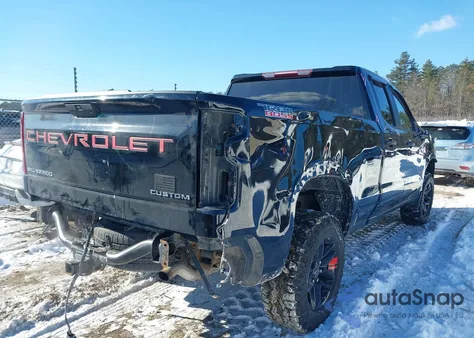 2020 Chevrolet Silverado 1500 4Wd Standard Bed Custom Trail Boss из США, поврежденный, VIN 1GCRYCEF3LZ225057